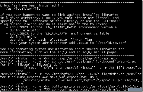 Apache Linux下Apache安装步骤