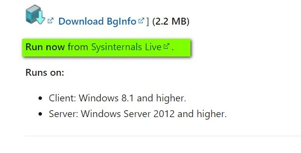 如何使用 BgInfo 显示更新的 Windows 11 系统信息