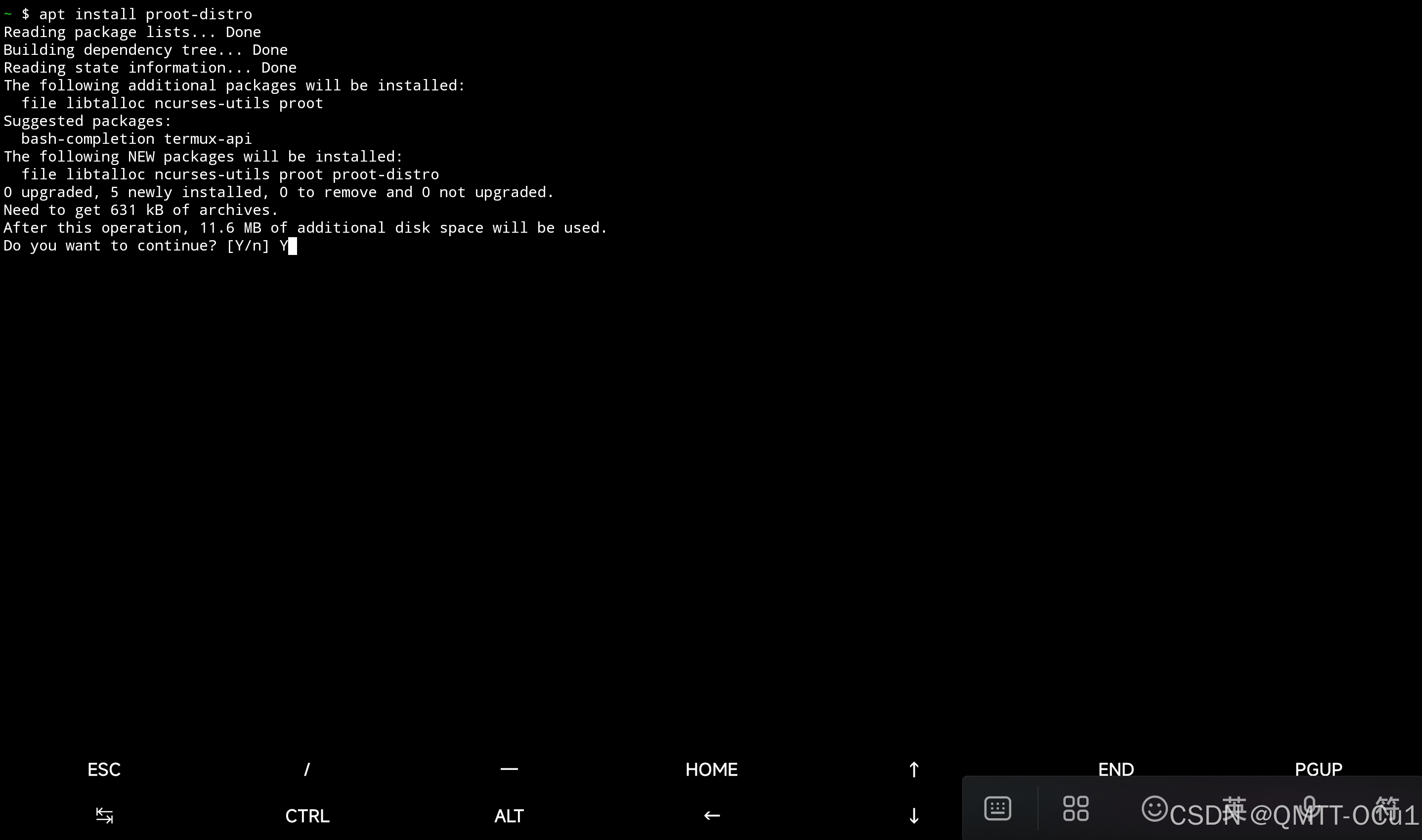 【高级终端Termux】在安卓手机/平板上使用Termux 搭建 Debian 环境并运行 PC 级 Linux 应用教程（含安装WPS,VS Code）